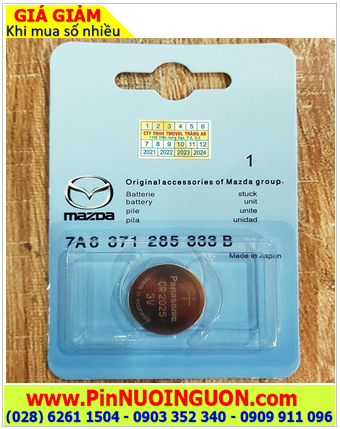 MAZDA CR2032; Pin Remote Ôtô MAZDA CR2032 lithium 3v chính hãng /Vỉ 1 viên